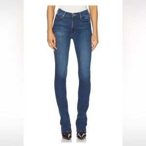 MOTHER Women's Straight Leg Jeans in Deep Blue